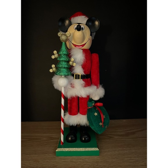 2016 Disney Parks Mickey Mouse Santa Claus  Nutcracker Christmas Holiday - Picture 2 of 8
